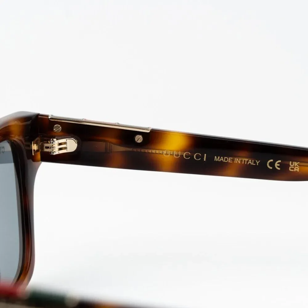 SALE! Gucci Men Sunglasses Havana Grey Square GG1889S 004 BRAND NEW